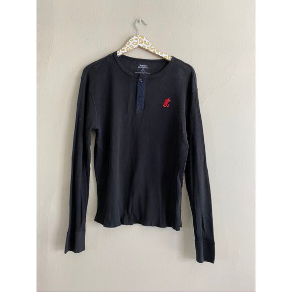 Disney Tops - Disney Disneyland Black Thermal | Large